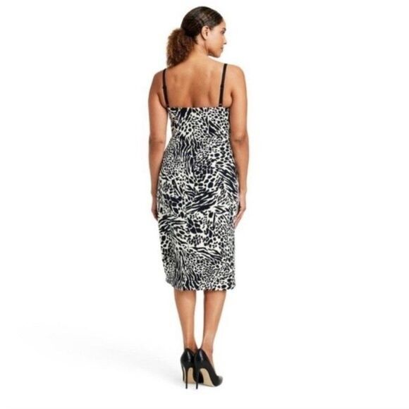 Sergio Hudson X Target Animal Print Bustier Dress - Picture 2 of 5
